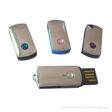 Swivel USB Flash Drives, 64MB-128GB, High-speed, Logo Printing Available, Free Package